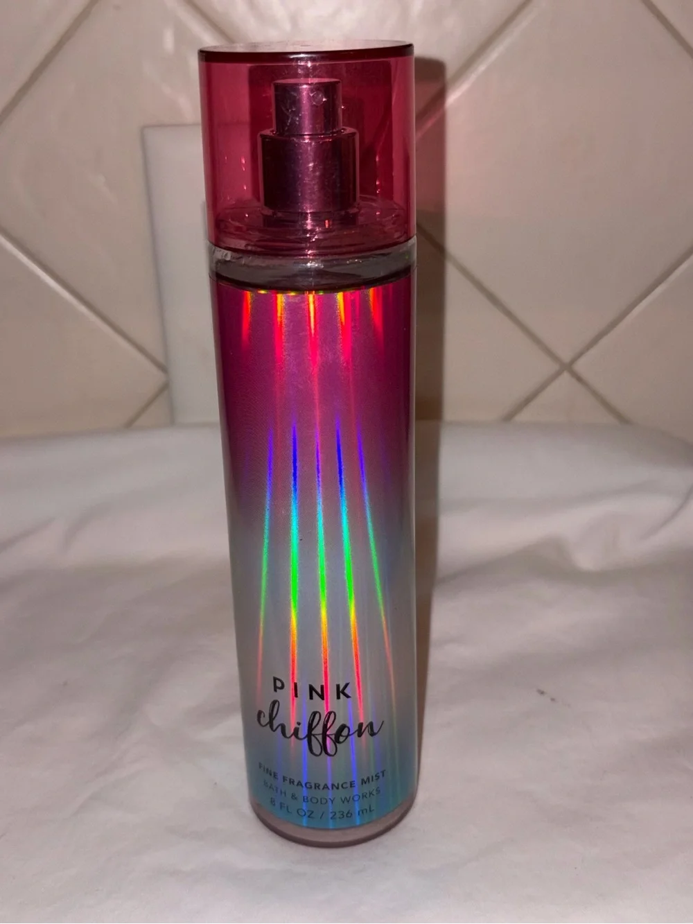 New BBW Pink Chiffon fine fragrance mist